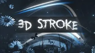 Capitalization animation in After Effects! 3D Stroke Adobe After Effects! 3D Stroke After Effects!