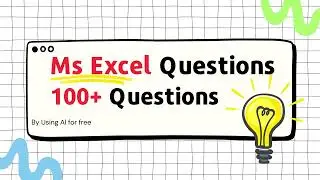Excel Interview Questions and Answers: 100+ Excel MCQs Boost Your Skills!