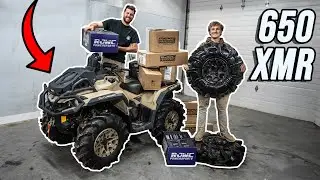 We Built His Can-Am Outlander 650! *GIVEAWAY*