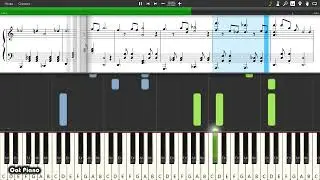 Tower Town Theme Heroes of Might and Magic III - Piano tutorial and cover (Sheets + MIDI)