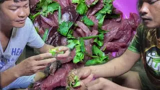ห่อเมี่ยงเนื้องามๆ แจ่วขมๆได่การ