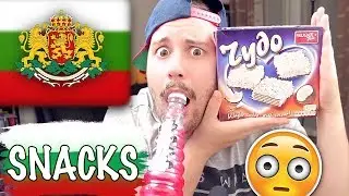 Greek Guy Trying Weird Bulgarian Candy + Snacks 🔥
