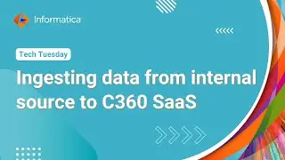 Ingesting data from internal source to C360 SaaS