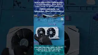 Limpeza em uma Gtx 1060 da Asus! Dion Informática