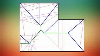 #Design of #roofs with eaves at a constant height, constant slope and dividing - 44