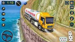 Oil tanker truck driving game | Oil tanker truck games 2022 usa truck driver 2022 | Android gameplay