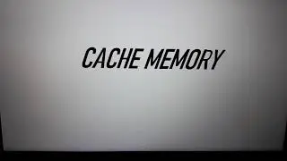 Cache memory and it's mapping techniques