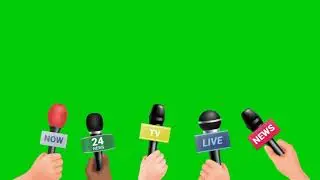News Reporter's Mike Micro Free Green Screen background no copyright Download link in Description