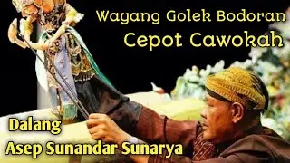 Wayang Golek Sunda Bodoran Cepot Cawokah