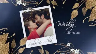 Ranbir Kapoor + Alia Bhatt Latest Wedding Invitation Video | Save The date Video | Rishi Photography