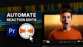 One minute to edit reaction video in Premiere Pro (AutoCut Podcast)