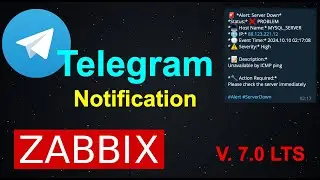 How to set Telegram notifications for  alerting integration with Zabbix [TH]