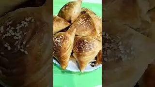 Хрустящая , слоёная и вкусная самса! Полный рецепт на канале! #самса #самсарецепт #самсавдуховке