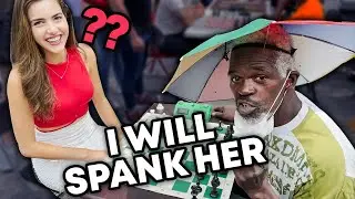 Funny Chess Hustler Provokes Me