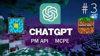 #3 Создаем свой плагин ChatGPT нейросеть в Minecraft PE | Pocketmine | PHP