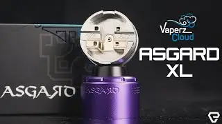 Vaperz Cloud Asgard XL RDA Unboxing!