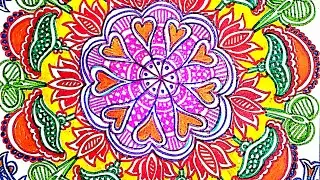 Sindoor puria (सिंदूर पुड़िया)  Part -3 kamaldah (कमलदह) #SINDOOR #PURIA #mithila #painting #kobar
