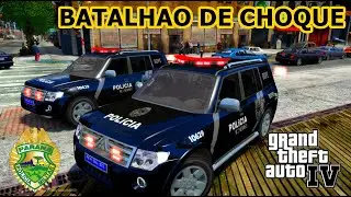 🔰 GTA IV POLICIA -COE em AÇÃO| PMPR CHOQUE
