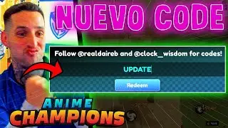 🚨RAPIDO!! NUEVO CODIGO DE ANIME CHAMPIONS SIMULATOR CODES ROBLOX