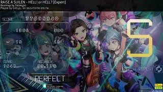 osu! - RAISE A SUILEN - HELL! or HELL? [Expert] FC 99.13% 399pp
