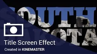 Reverse Text Knock-out Title Tutorial For the KineMaster Mobile Video Editing App