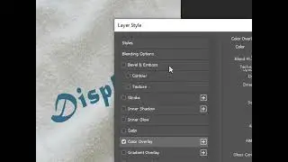 Create Displacement Map on any objects Surface in photoshop || Displace Text Effect || 