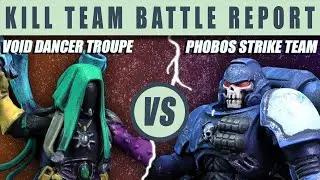 Harlequins vs. Astartes [Kill Team Battle Report]