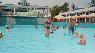 Печатный бетон в АКВАЛОО, Сочи. (28.05.2024г.)