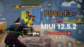 POCO F3 TEST MIUI 12.5.2 PUBG MOBILE