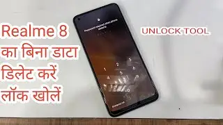 Realme 8 RMX3085 Pattern Lock Reset Without Data Lost | Unlock Tool