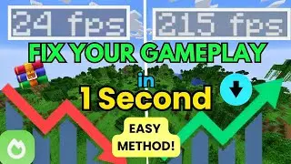 How to Increase FPS in Minecraft in 1 Minute | Easy Method | 100% Working | Boost FPS | Redstone Guy