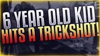 6 YEAR OLD KID HITS A TRICKSHOT!!