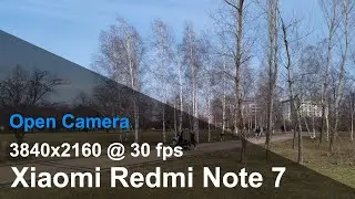 Xiaomi Redmi Note 7 - 4K UHD (3840x2160), Open Camera video sample