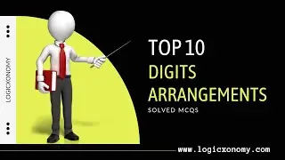 Top 10 Permutation and Combination problems| Digit arrangement trick #logicxonomy_shorts #shorts