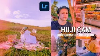 Huji Cam Lightroom Preset - Disposable Camera Lightroom Mobile Free DNG - Vintage Filter