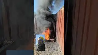Побывал в роли огнеборца пожарно-спасательной части № 3👨‍🚒 Респект нашим калининградским спасателям!