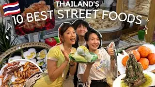 10 must try STREET FOOD in thailand ft. 