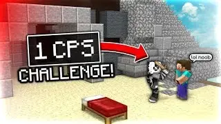 bedwars with only 1 CPS