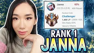 🌪️ USING THE RANK 1 JANNA BUILD! | Luminum