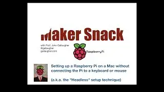 NEW VERSION (see description) Headless Raspberry Pi setup for Mac