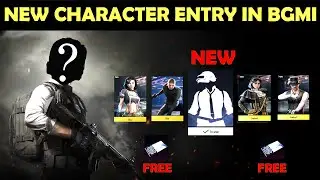 NEW CHARACTER IS COMING SOON IN BGMI AND GET FREE CHARACTER VOUCHER  UPDATE INFORMATION IM SPARROW