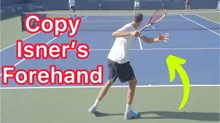 5 Things To Copy From John Isner’s Forehand (Pro Tennis Technique)