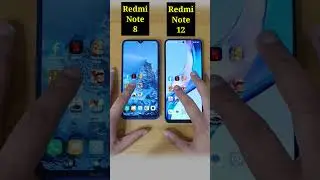 Redmi Note 12 vs Redmi Note 8 Speed Test Comparison | 