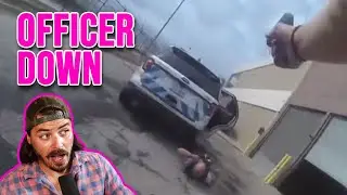 Cop Self Revives to Double Tap His Shooter