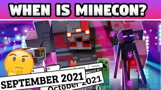 WHEN IS MINECON 2021?