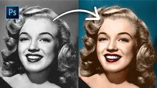 Photoshop: How to Colorize a Black and White Photo