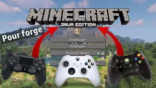 JOUER A MINECRAFT JAVA AVEC UNE MANETTE [FORGE]