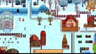 Stardew Valley | Coop | Part 12 - Winter wonder land of snow