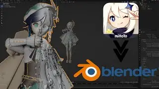 Import Genshin Impact models (.pmx) into Blender