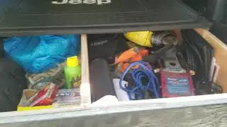 Jeep Wrangler JKU DIY Storage Box